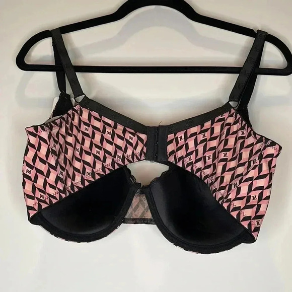 Adrienne Vittadini Pink and Black Bra - Picture 6 of 6